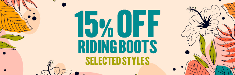 15% Off Selected Riding Footwear